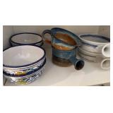 Ceramic Bowls and Pourers