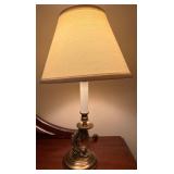 Brass Dolphin Motif Lamp