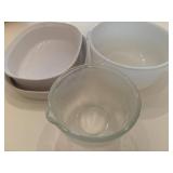 Various Glass and Ceramic Bowls