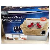 Homedics Shiatsu + Vibration Massage Pillow