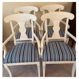 Ethan Allen Wood Armchairs
