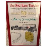 Red Barn Theatre 50th Season Framed Poster