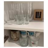 Glassware and Ceramic Mugs