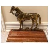 Brass Horse Figurine