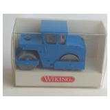 HO Gauge Wiking 1:87 Scale Blue Road Roller Model