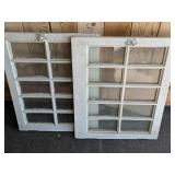 Vintage Wooden Window Frames