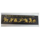 Seven Gold-Tone Angel Pins