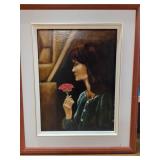 Oil Painting 'The Rose' by Angie Payne