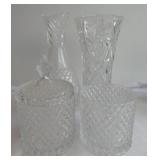Crystal Vases and Containers