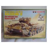 Maquette Valentine IV British Infantry Tank Model