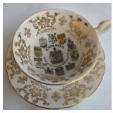 Paragon Canada Coat of Arms Tea Cup and Saucer Set