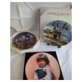 Three Collectible Fine China Plates