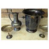 Silver-Plated and Pewter Pieces
