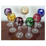 Crystal Stemmed Wine Glasses