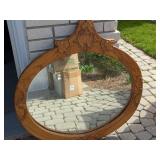 Ornate Wooden Framed Mirror