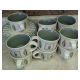 Pfaltzgraff Tea Cups and Saucers