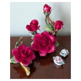 Birks Italy Ceramic Floral Sculptures