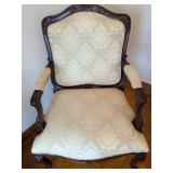 Ornate Wooden Accent Chair