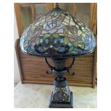Stained Glass Tiffany Style Lamp