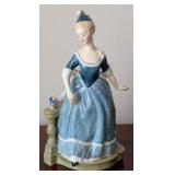 Royal Doulton Clarinda Figurine, Blue Dress