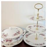 Royal Albert Lavender Rose Serving Set