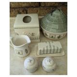 Pfaltzgraff Naturewood Ceramic Kitchen Set
