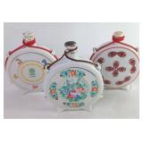 Hollohaza Porcelain Flasks