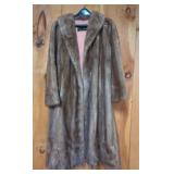 Yakerï¿½s Fine Fur Long Brown Mink Coat