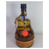 Szilvapalinka Plum Brandy in Wicker Base