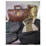 Bags Including CamelBak And Leather Case