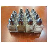 Mini Glass Salt and Pepper Shakers
