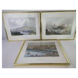 W.H. Bartlett Prints in Frames