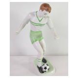 Hollohaza Hungary Soccer Player Figurine