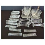 Clear Cut Glass Tableware