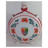 Hungarian Holohaza Decorative Flask