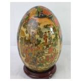 7ï¿½ï¿½ Hand-Painted Satsuma Style Egg