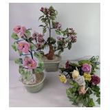 Glass Flower Arrangements