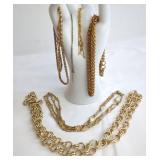 Gold-Tone Chains and Necklaces