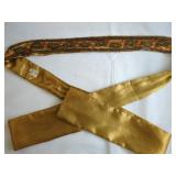 Satin Hand Beaded Belt