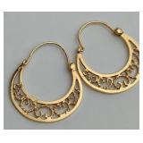 10k Custom Hoop Earrings