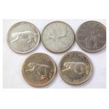 CAD Silver Quarters