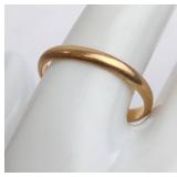 10K Gold Band Ring