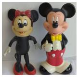 Disney Mickey and Minnie Mouse Figures