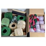 Crochet Threads and Embroidery Floss