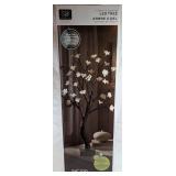 Cherry Blossom LED Tree, 24 Inches Tall