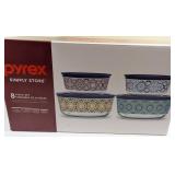 Pyrex Simply Store 8-Piece Glass Set
