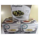 Porcelain Serving Bowls, 3-Piece Set
