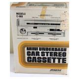 Mini Underdash Car Stereo Cassette by Audiovox