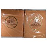 Two Sears Flannelette Blankets 80x100 Inches