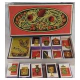 Russian Khokhloma Design Matchboxes Set